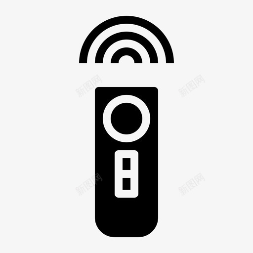 遥控器照片和视频实体svg_新图网 https://ixintu.com 遥控器 照片 视频 实体