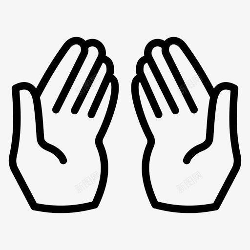 手祈祷安拉手svg_新图网 https://ixintu.com 祈祷 安拉 拉手 伊斯兰 穆斯林 斋月 铭文