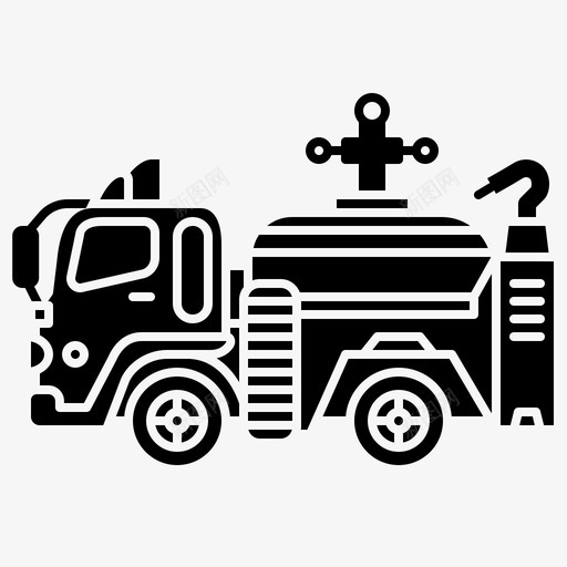 消防车急救车引擎svg_新图网 https://ixintu.com 消防车 急救车 引擎 消防员 运输 侧视 侧视图 图示