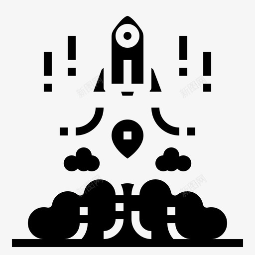 创业商业火箭飞船svg_新图网 https://ixintu.com 创业 商业 火箭 飞船 搜索引擎 优化 运输 固体