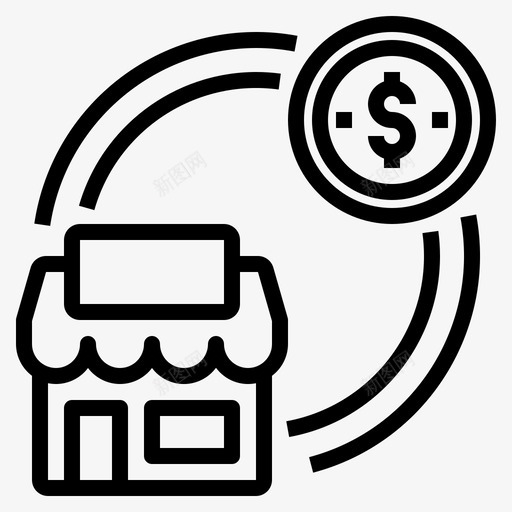 再融资业务房屋svg_新图网 https://ixintu.com 投资 融资 业务 房屋 贷款 大纲