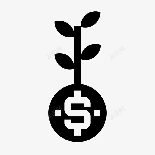 使增长金钱svg_新图网 https://ixintu.com 增长 金钱 财务 稳定