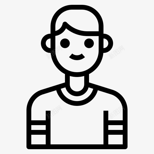 阿凡达可爱男人svg_新图网 https://ixintu.com 阿凡 男人 可爱 狗屎 轮廓