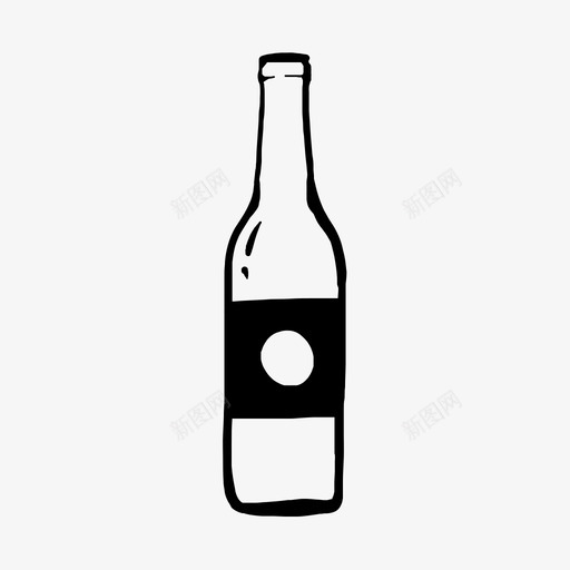 拉制瓶啤酒饮料svg_新图网 https://ixintu.com 拉制 啤酒 饮料 手工