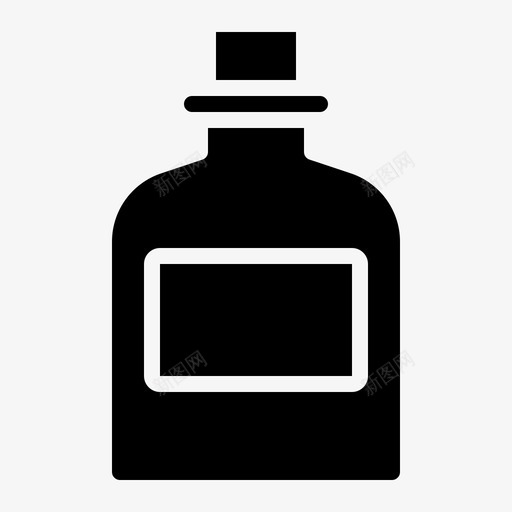 采购产品瓶子酒精饮料svg_新图网 https://ixintu.com 瓶子 饮料 采购 产品 酒精 水瓶 固体 容器