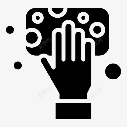 洗手洗手液洗手液和卫生固体svg_新图网 https://ixintu.com 洗手 卫生 固体