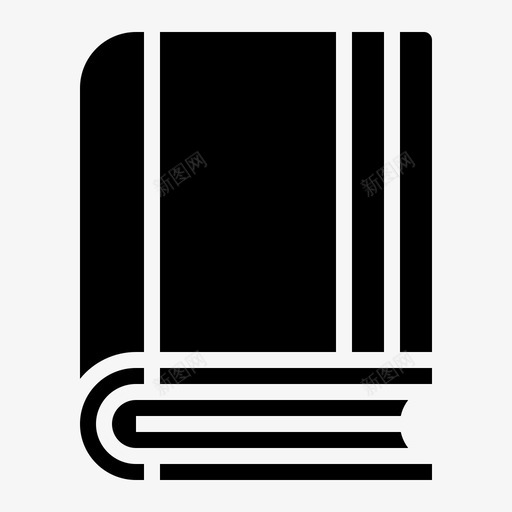 书地址簿议程svg_新图网 https://ixintu.com 地址簿 议程 书签 笔记本 学校 文具