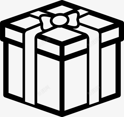 礼物奖品丝带svg_新图网 https://ixintu.com 礼物 奖品 丝带 圣诞节 庆典