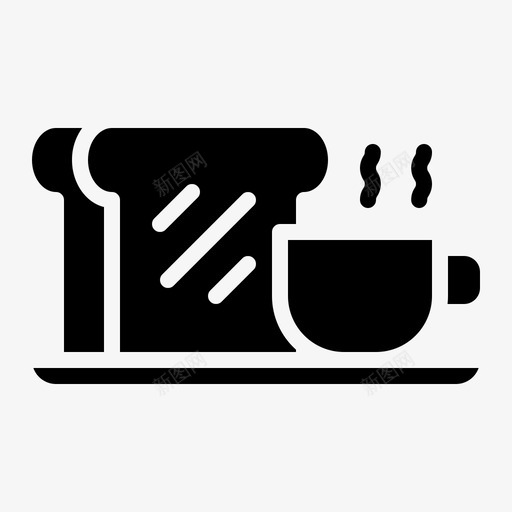 免费早餐面包食物svg_新图网 https://ixintu.com 免费 早餐 面包 食物 酒店 套餐