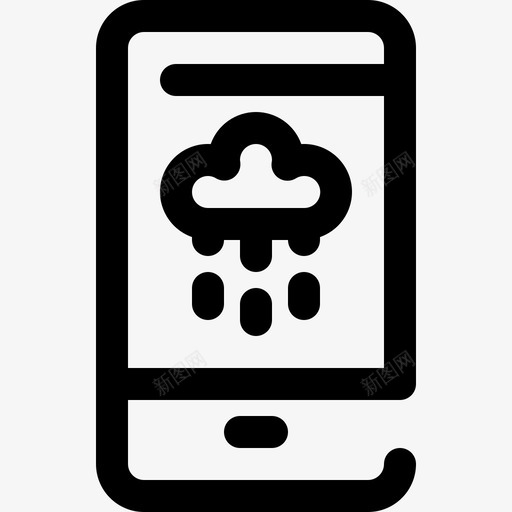 移动应用程序预测天气svg_新图网 https://ixintu.com 移动 应用程序 预测 天气