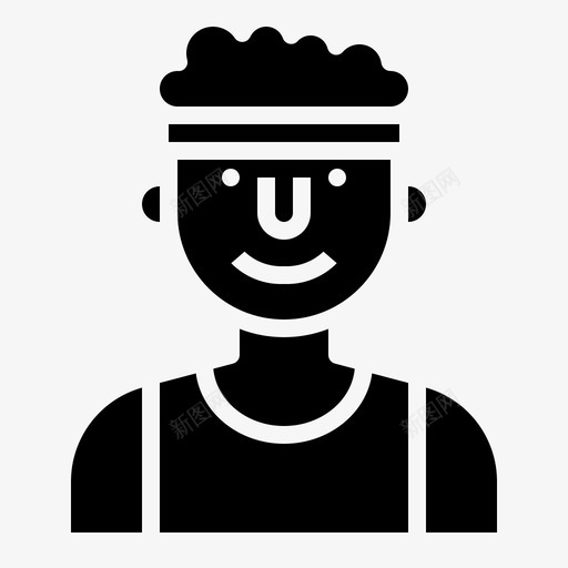 跑步者阿凡达工作svg_新图网 https://ixintu.com 阿凡 跑步者 工作 人人 固体