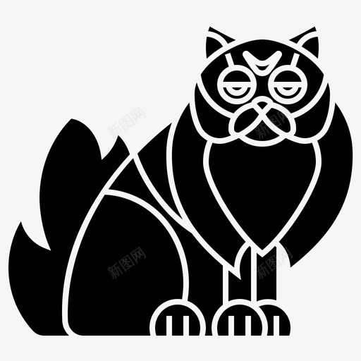 猫漂亮鸟人svg_新图网 https://ixintu.com 漂亮 鸟人 毛茸茸 纯种 品种 字形