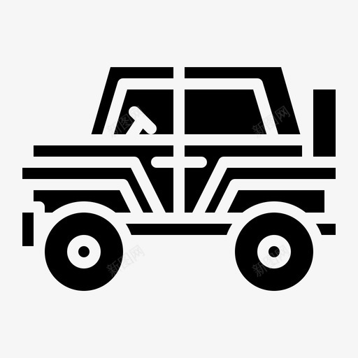 越野运输车辆svg_新图网 https://ixintu.com 运输 越野 运输车 车辆 固体