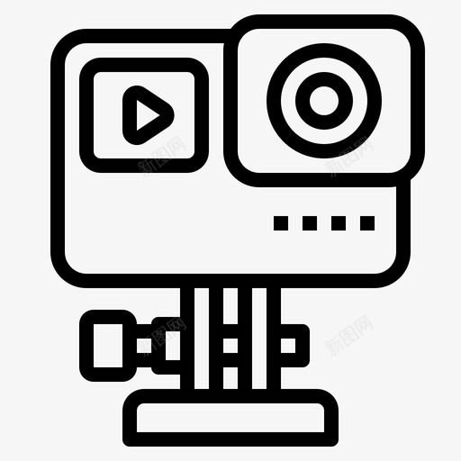 动作摄像机博客流媒体svg_新图网 https://ixintu.com 动作 摄像机 博客 流媒体 技术 视频 录制 影响 概述