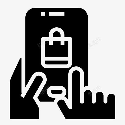 手机购物支付支付方式svg_新图网 https://ixintu.com 手机 支付 购物 支付方 方式 购物袋