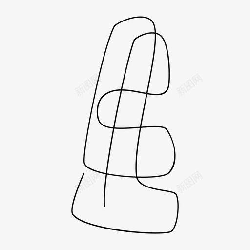 当代艺术线抽象涂鸦svg_新图网 https://ixintu.com 当代艺术 抽象 涂鸦 天真 一行