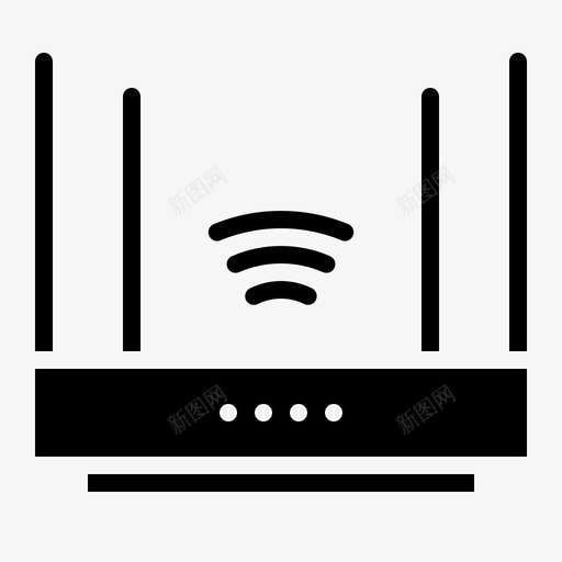 路由器家电家用svg_新图网 https://ixintu.com 路由器 家电 家用 家用电器