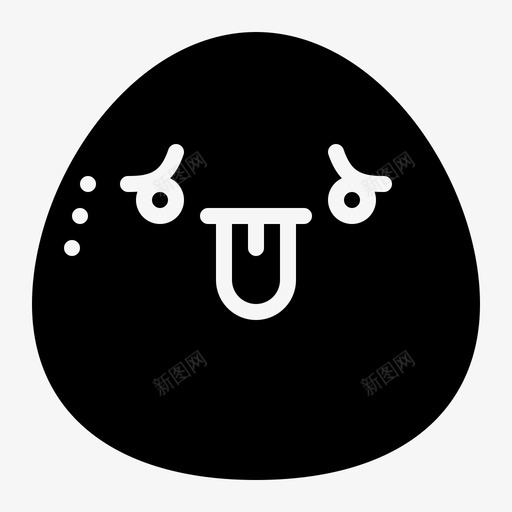 热的坏的表情符号svg_新图网 https://ixintu.com 表情 符号 坏的 坚实