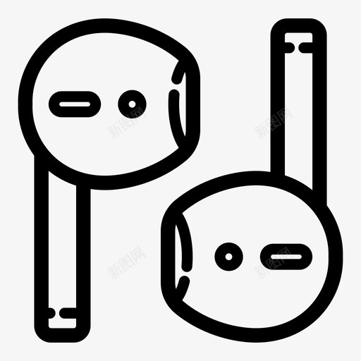 耳机音频蓝牙svg_新图网 https://ixintu.com 耳机 音频 蓝牙耳机 音乐 无线耳机