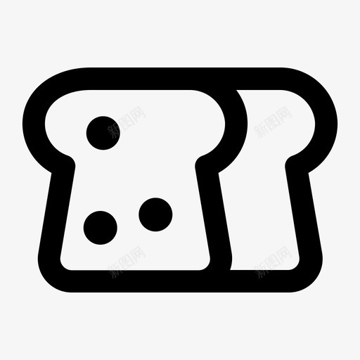面包秋天季节性svg_新图网 https://ixintu.com 秋天 面包 季节性 感恩节