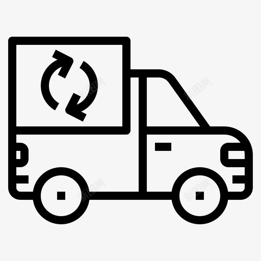 维修汽车圆形箭头svg_新图网 https://ixintu.com 汽车 维修 圆形 箭头 卡车 轮廓