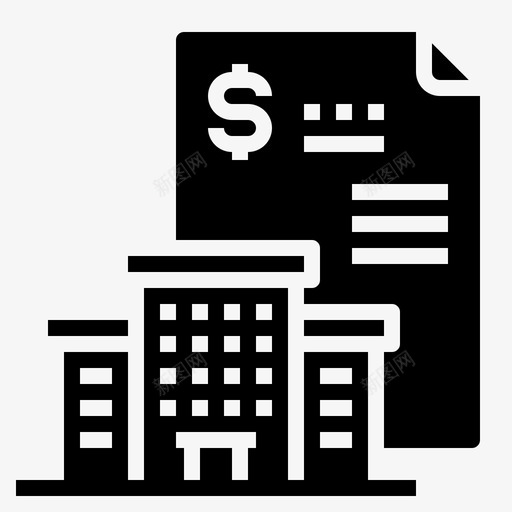 贷款金融投资svg_新图网 https://ixintu.com 贷款 金融投资 房地产 商业 实体