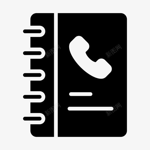 联系人簿界面电话簿svg_新图网 https://ixintu.com 联系人 界面 电话簿 用户 用户界面