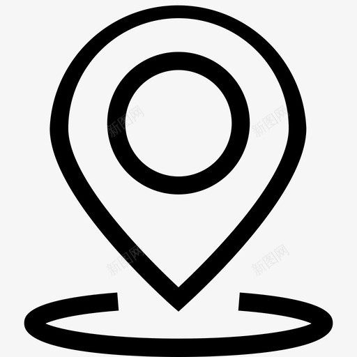 别针位置地图导航svg_新图网 https://ixintu.com 别针 位置 地图 导航 计划