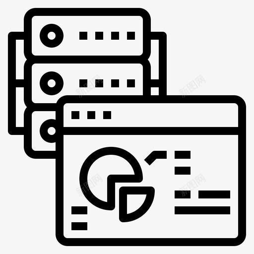数据分析浏览器数据库svg_新图网 https://ixintu.com 数据分析 浏览器 数据库 服务器 存储 大数 数据 概述