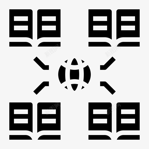 全球书知识svg_新图网 https://ixintu.com 全球 知识 世界 在线学习
