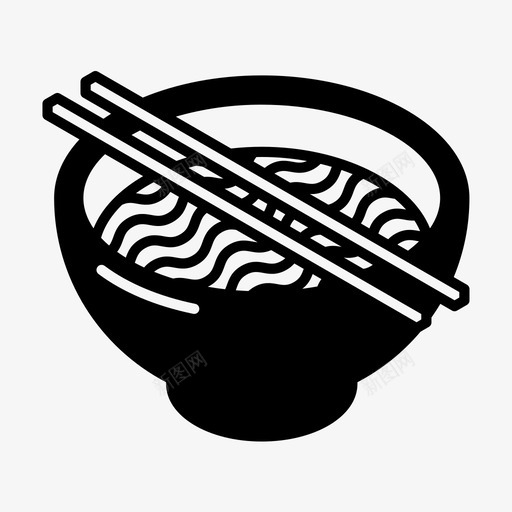 面条亚洲料理快餐svg_新图网 https://ixintu.com 面条 亚洲 料理 快餐 厨房 食品