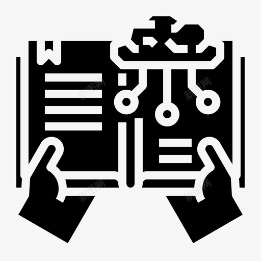 学习人工智能书籍svg_新图网 https://ixintu.com 人工智能 学习 书籍 教育