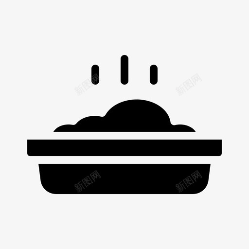 饭菜食物厨房svg_新图网 https://ixintu.com 饭菜 食物 厨房 餐盘