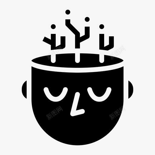 头脑人编程svg_新图网 https://ixintu.com 头脑 编程 思维 人的