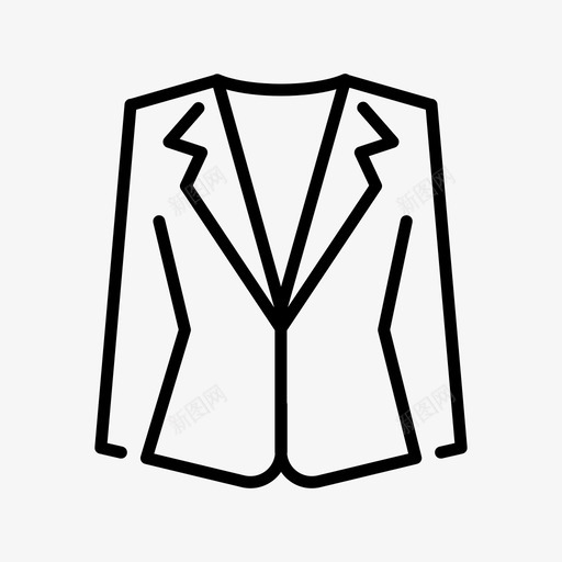 西服外套时装svg_新图网 https://ixintu.com 时装 西服 外套 夹克