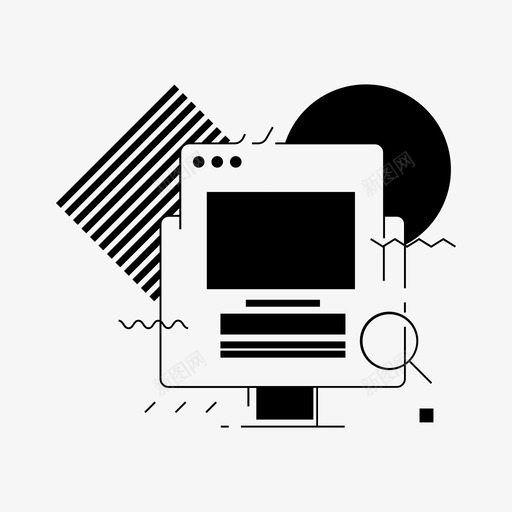 网站计算机布局svg_新图网 https://ixintu.com 网页 网站 计算机 布局 页面