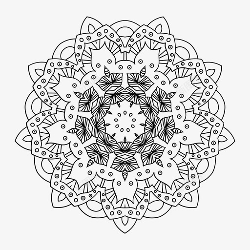 曼荼罗印度梅亨迪svg_新图网 https://ixintu.com 曼荼 罗印度 印度 梅亨 装饰 精神 罗集