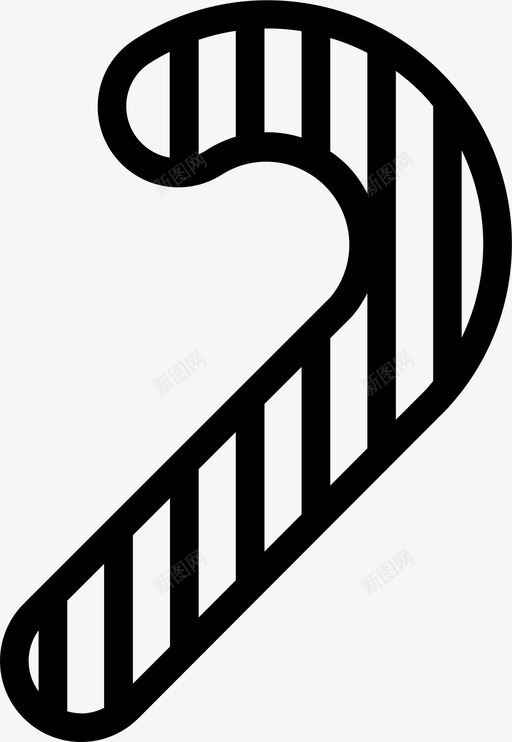 糖果藤巧克力装饰svg_新图网 https://ixintu.com 糖果 巧克力 装饰 美味 甜蜜 庆祝 圣诞节