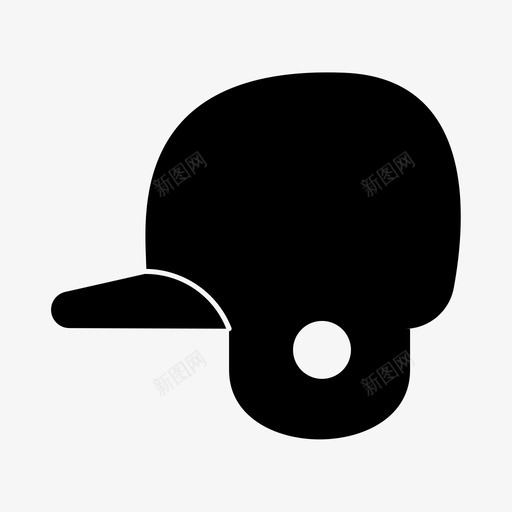 棒球头盔健身健身房svg_新图网 https://ixintu.com 棒球 头盔 运动 健身 健身房 图标