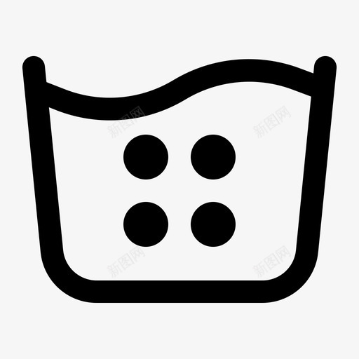 温水护理洗涤svg_新图网 https://ixintu.com 洗涤 温水 护理 说明