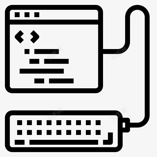 编码过程计算机键盘svg_新图网 https://ixintu.com 编码 过程 计算机 键盘 编程 网络编程 大纲