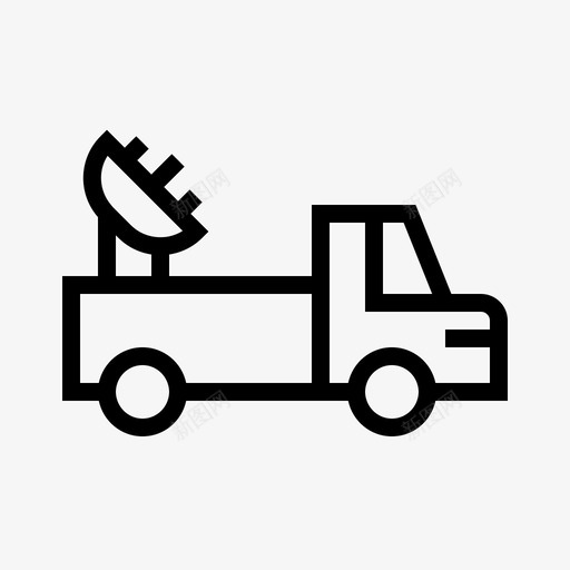 雷达军用运输svg_新图网 https://ixintu.com 军用 雷达 运输 线路