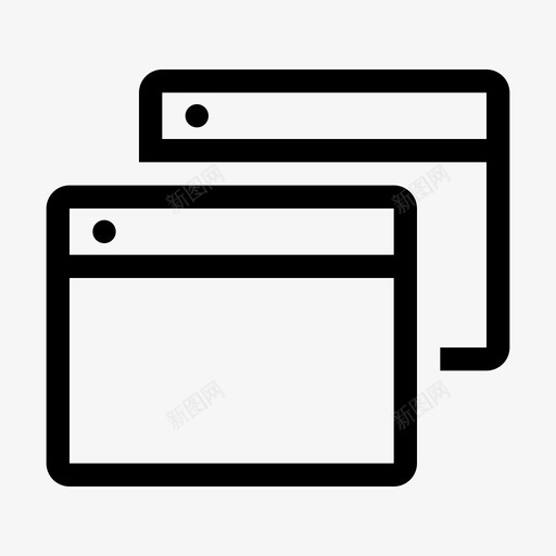 多窗口浏览器层叠svg_新图网 https://ixintu.com 窗口 浏览器 层叠 网站 基本