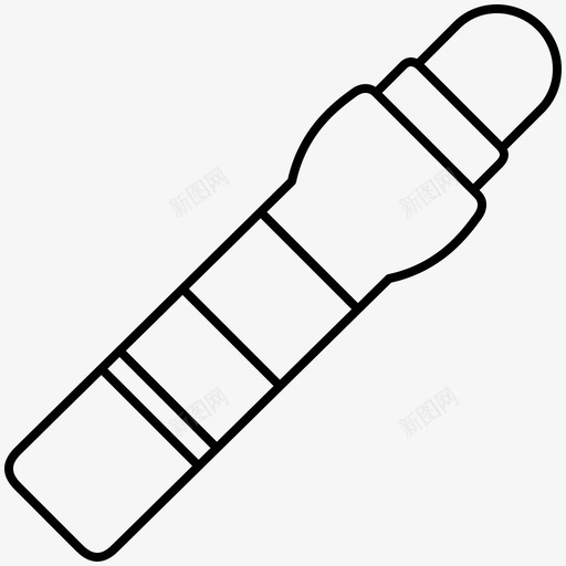 粉底遮瑕膏面部svg_新图网 https://ixintu.com 化妆 粉底 遮瑕 面部 手杖