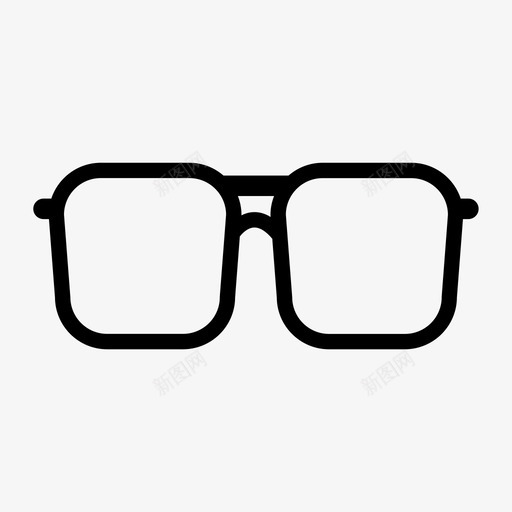 方形眼镜眼镜电源svg_新图网 https://ixintu.com 眼镜 方形 电源 灯罩