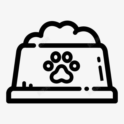 狗狗猫食物svg_新图网 https://ixintu.com 狗狗 食物 宠物狗