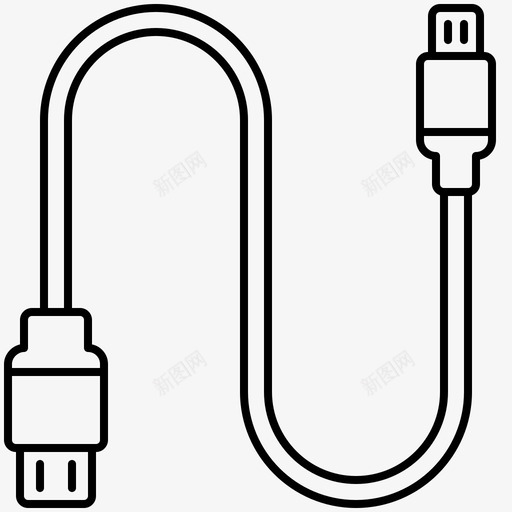 usb线连接数据svg_新图网 https://ixintu.com 线线 连接 数据传输 摄像
