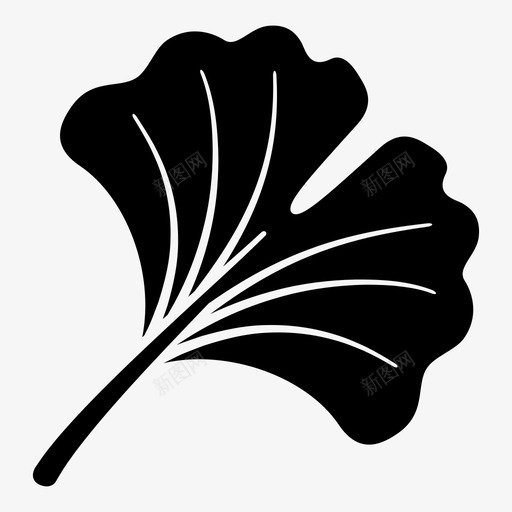 银杏叶自然植物svg_新图网 https://ixintu.com 银杏 叶银杏 叶自然 自然 植物 树叶