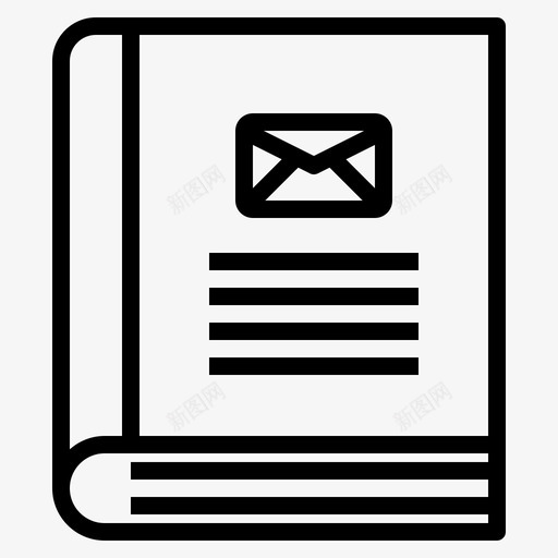 通讯录日程联系人svg_新图网 https://ixintu.com 通讯录 联系人 日程 电话簿 联系 人和 信息 概要