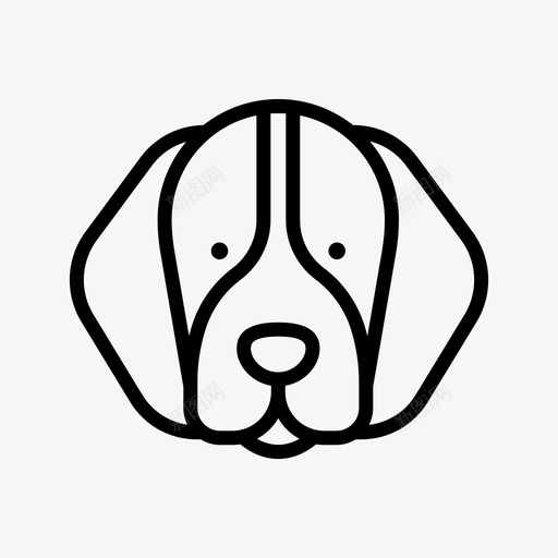 小猎犬品种狗svg_新图网 https://ixintu.com 品种 猎犬 狗血 血统 宠物狗